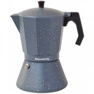 Kawiarka espresso, szary marmurek 6 filiżanek Klausberg KB-7546